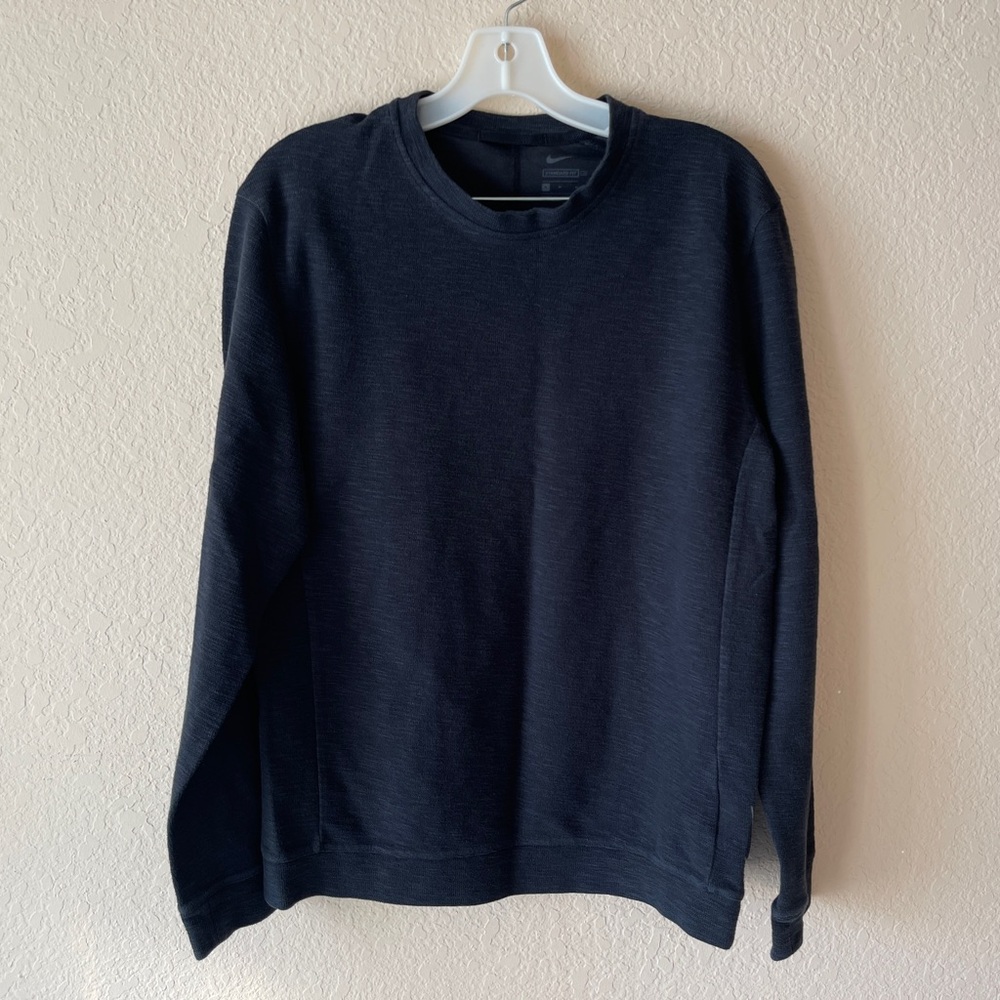 Men’s Nike Black Crew Neck Sweatshirt Standard fit Size Med